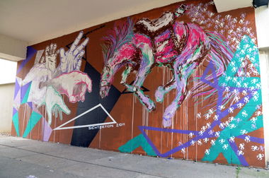 Graffiti Wall - Photo by Sichtbetong - dresden, prohlis, sichtbeton (2011)