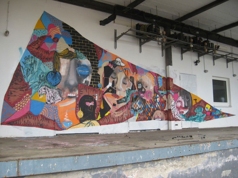 Graffiti Wall - Photo by Sichtbetong - dresden, sichtbeton, prohlis (2011)