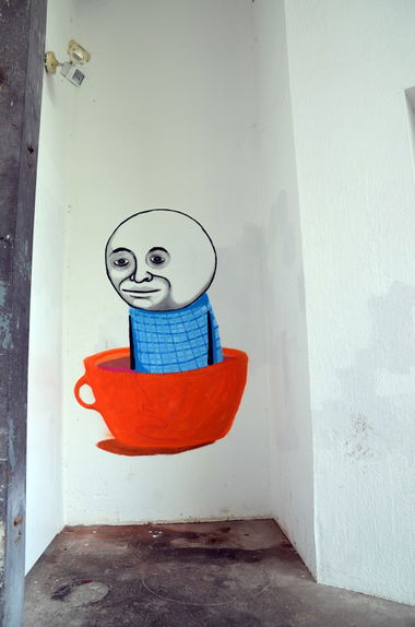 Graffiti Wall - Photo by Sichtbetong - dresden, sichtbeton, prohlis (2011)