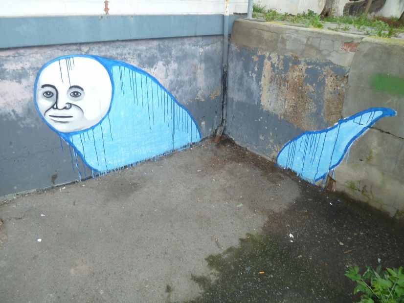 Graffiti Wall - Photo by Sichtbetong - dresden, sichtbeton, prohlis (2011)