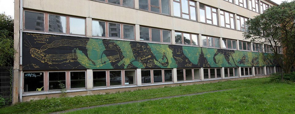 Graffiti Wall - Photo by Sichtbetong - dresden, sichtbeton, prohlis (2011)