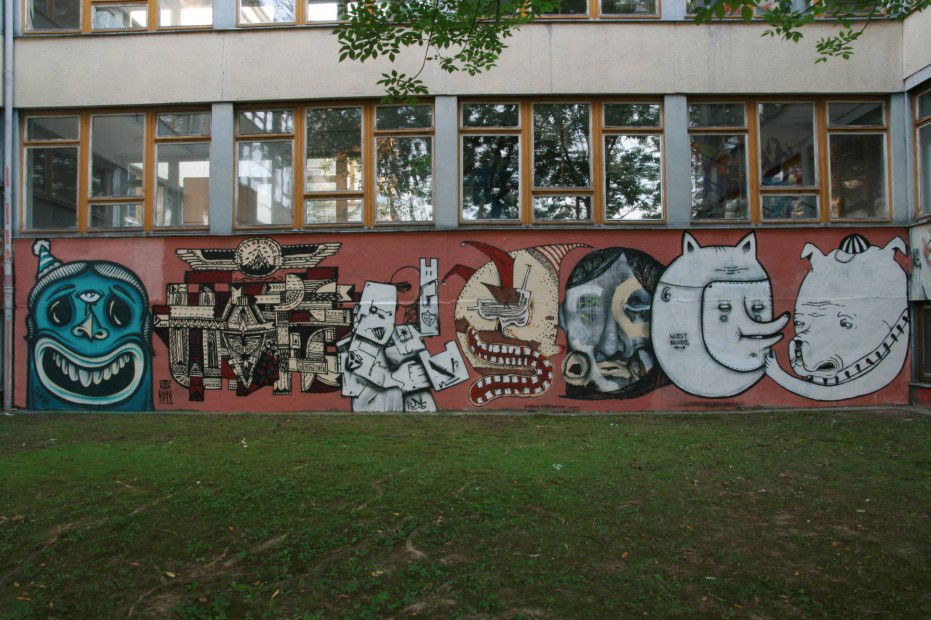 Graffiti Wall - Photo by Sichtbetong - dresden, sichtbeton, prohlis (2011)