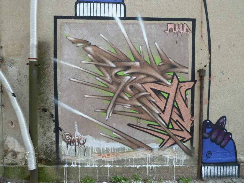 Graffiti Wall - Photo by Sichtbetong - dresden, sichtbeton, Industriegelände (2012)