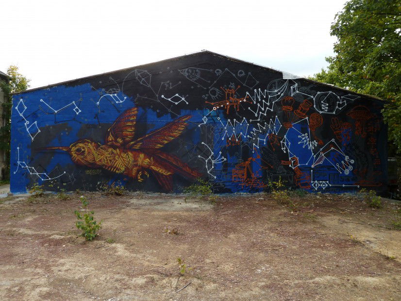 Graffiti Wall - Photo by Sichtbetong - dresden, sichtbeton, industriegelände (2012)
