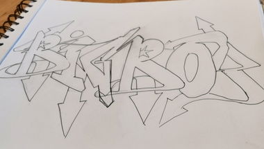 Graffiti Sketch in 93277 - Photo by Sicko (2022)