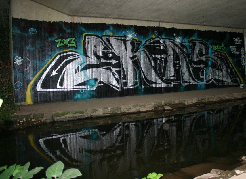 Graffiti Wall - Photo by Sidco