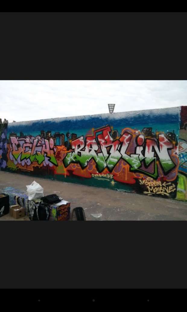 Graffiti Wall - Photo by Sied - Delhi, berlin, sied (2013)