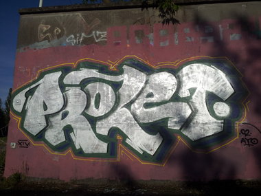Graffiti Bombing - Photo by Silberjunge795 - Prolet
