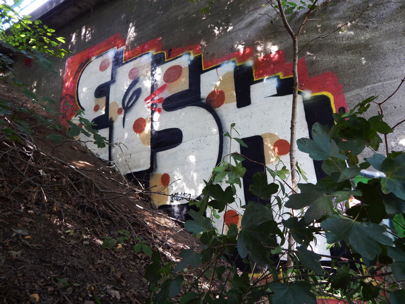 Graffiti Wall - Photo by Silberschwarz - Eosk (2015)