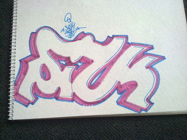 Graffiti Sketch - Photo by Silkoner - silk (fzdb)
