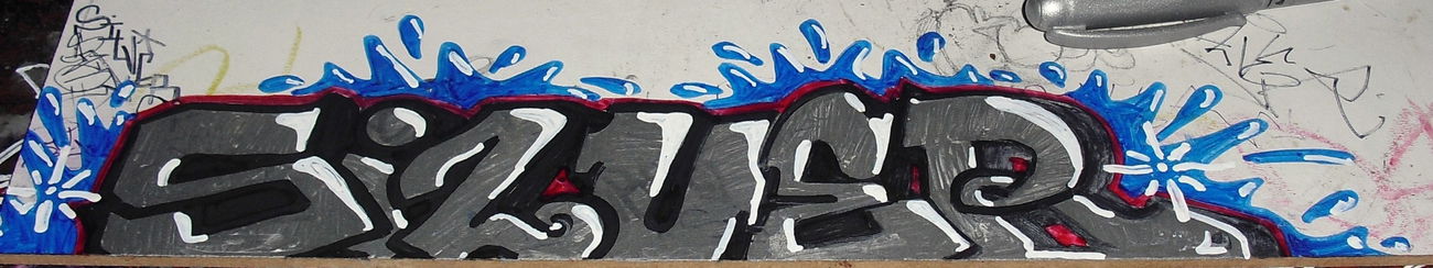 Graffiti Sketch - Photo by Silverone1