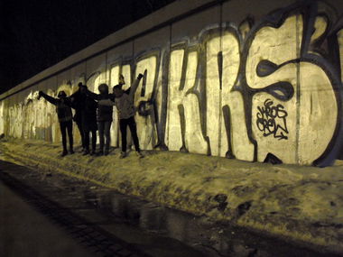 Graffiti Bombing - Photo by Silverone1