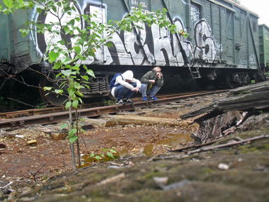Graffiti Train - Photo by Silverone1