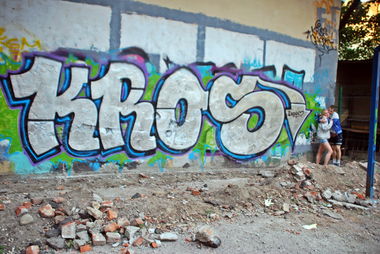 Graffiti Wall - Photo by Silverone1