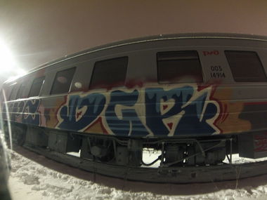 Graffiti Train - Photo by Silverone1 - dcr_crew (2018)