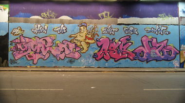Graffiti Wall - Photo by Silversurfer - Omez, Ask, Deszo (2011)