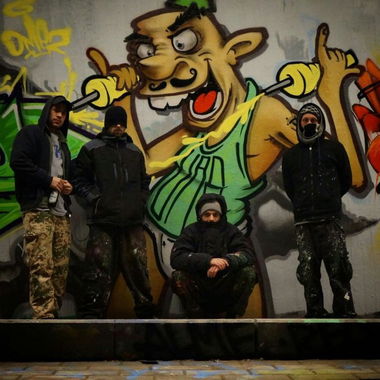 Graffiti Wall - Photo by Silversurfer - omez, uad, lbm