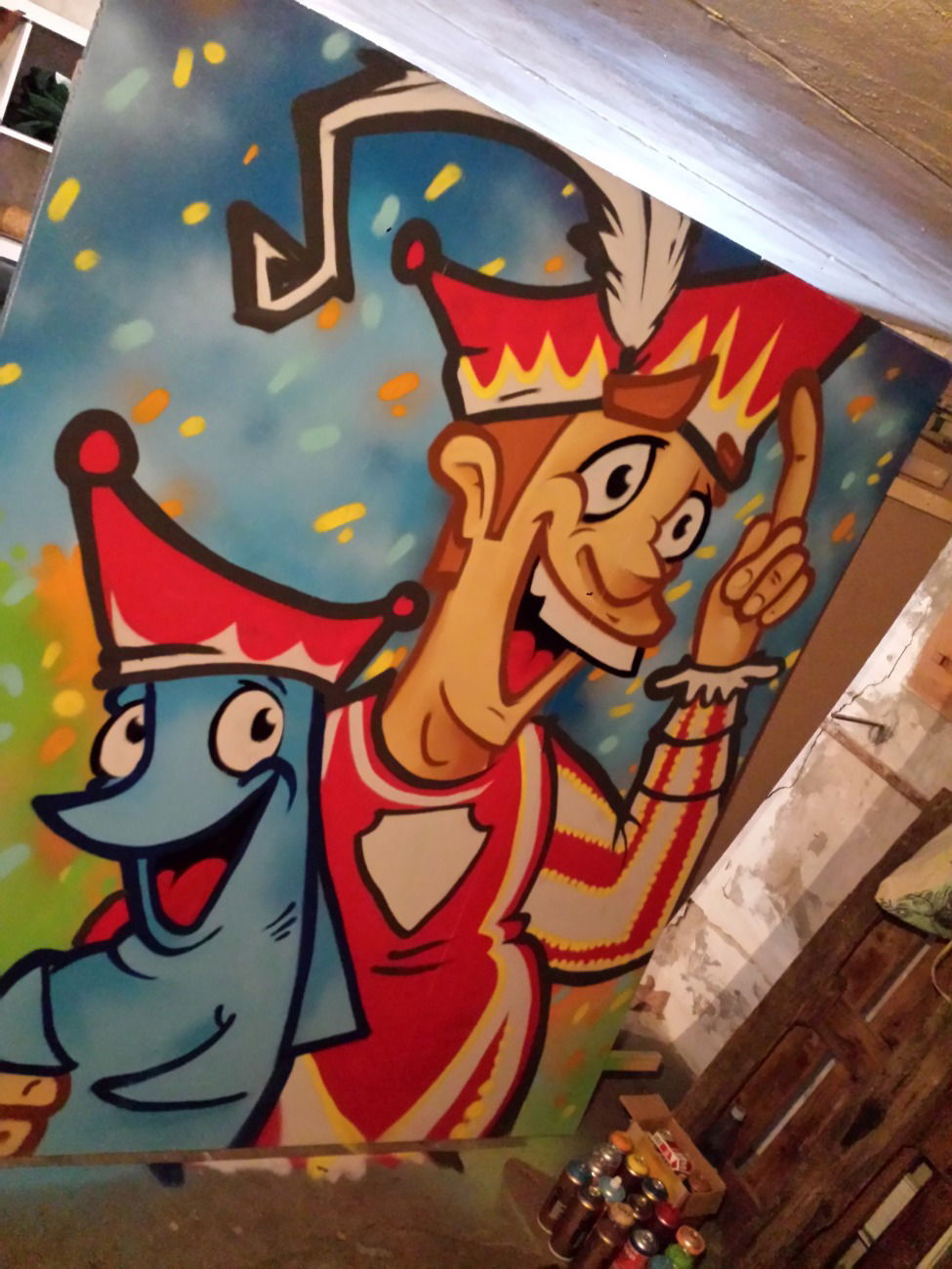 Graffiti Wall - Photo by Silversurfer - omez, charry (2015)