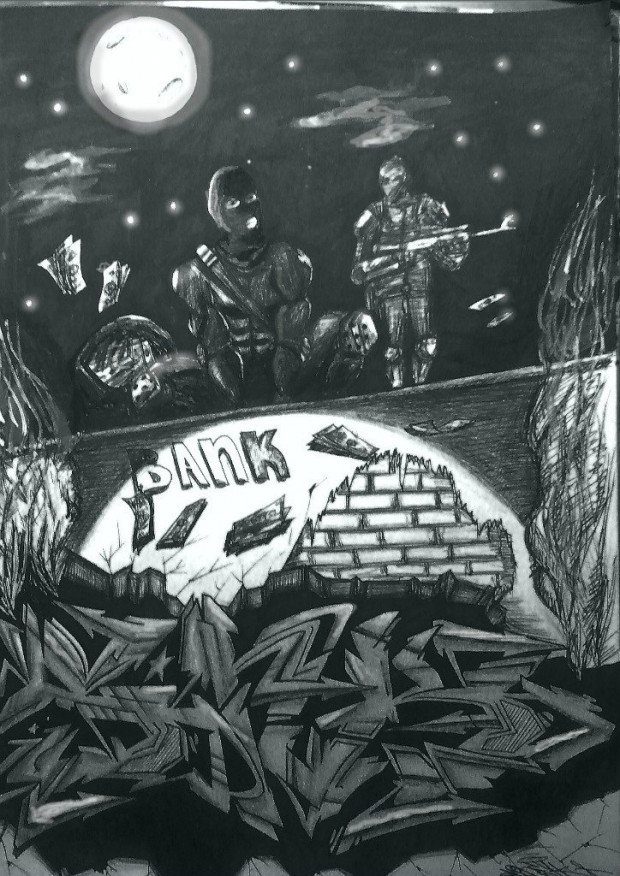 Graffiti Sketch - Photo by Sineyk