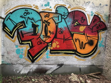 Graffiti Bombing - Photo by Siop15 (2021)