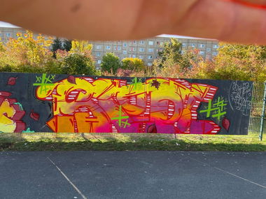 Graffiti Wall - Photo by Siop15 (2021)