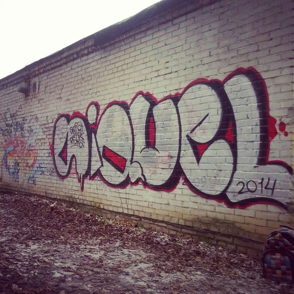 Graffiti Bombing - Photo by Siquelrskzcrew - siquel, rskz (2014)