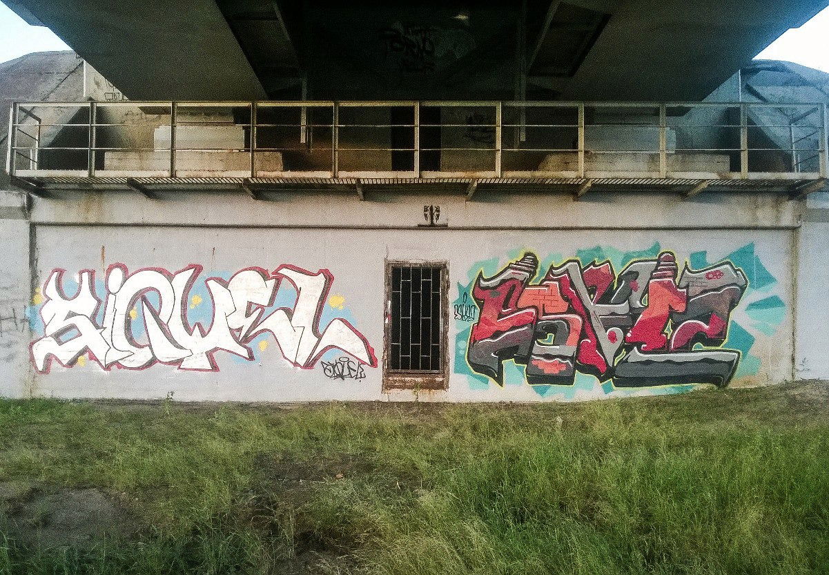 Graffiti Wall - Photo by Siquelrskzcrew - siquel, eskyz (2016)