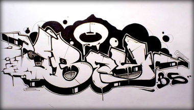 Graffiti Sketch - Photo by Sir_Shitalot - OBEY, 54, Sketch (2013)