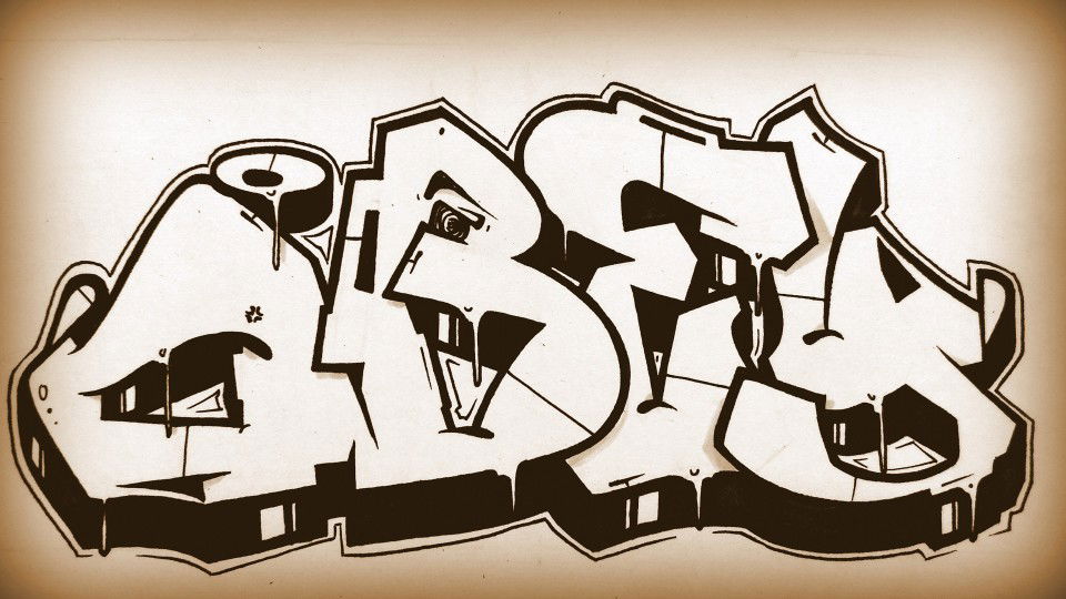 Graffiti Sketch - Photo by Sir_Shitalot - OBEY, 54, Sketch (2013)