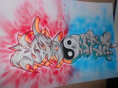 Graffiti Sketch - Photo by Siraz