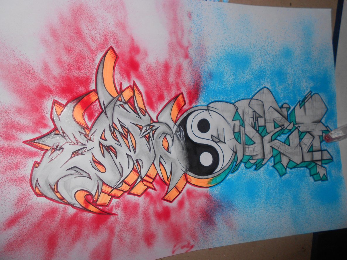 Graffiti Sketch - Photo by Siraz