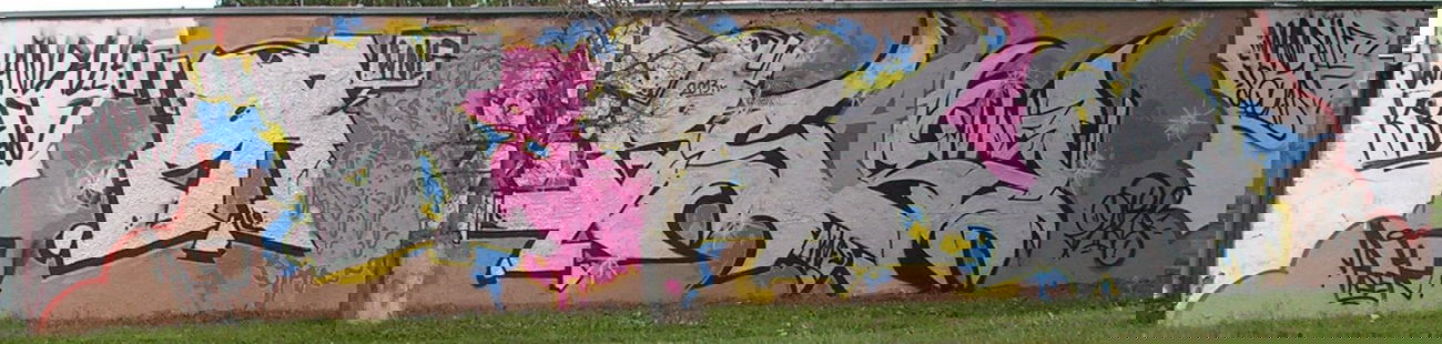 Graffiti Wall in Szczecinek - Photo by Siraz - Sarz