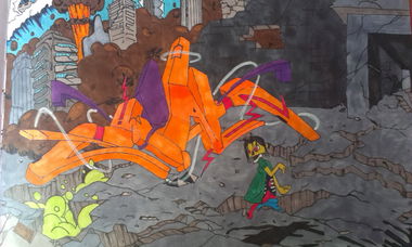 Graffiti Sketch - Photo by Sire