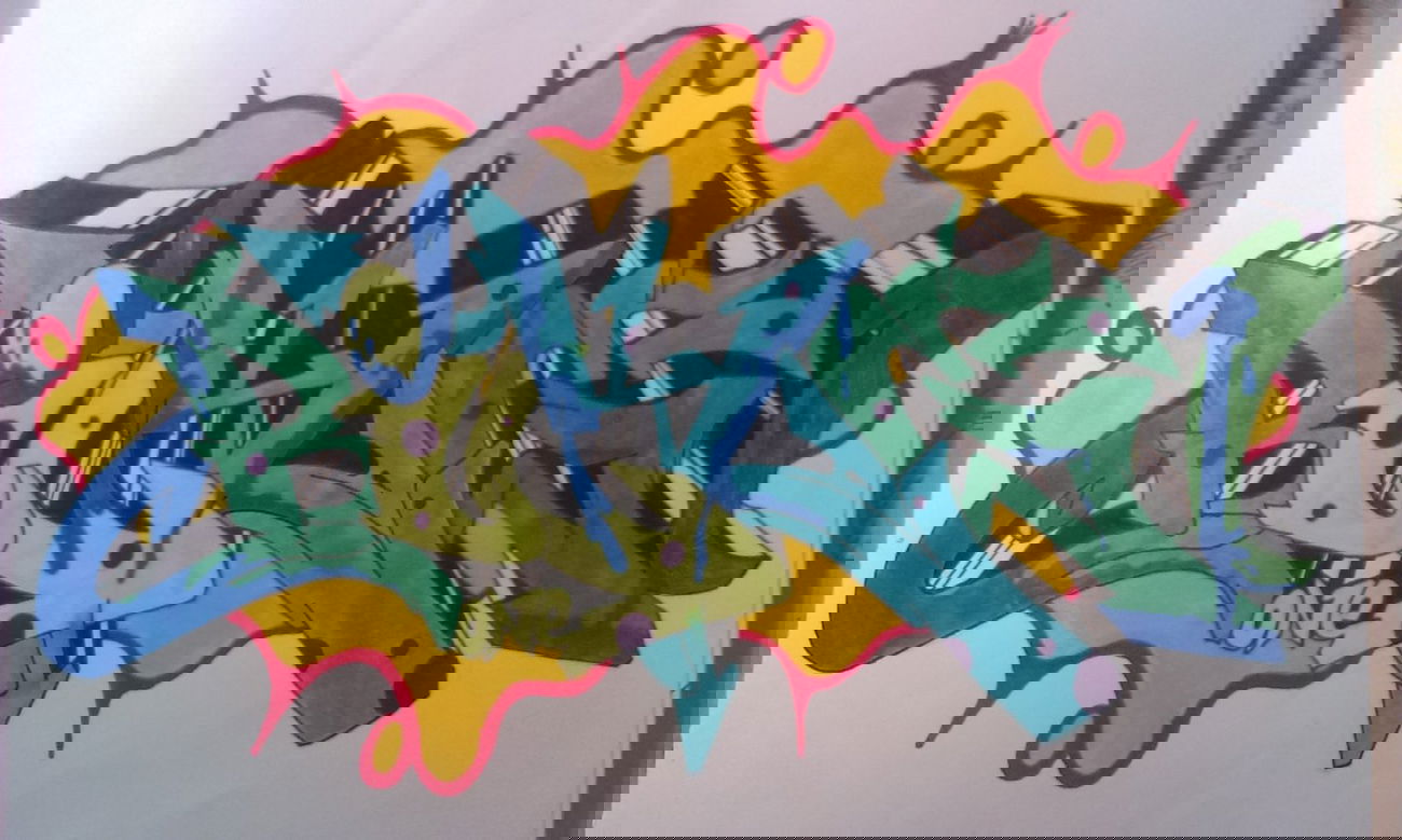 Graffiti Sketch in Köln - Photo by Sire - Bike, Sire, One