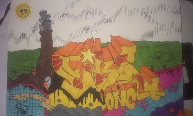 Graffiti Sketch - Photo by Sire - sike, sire, one