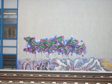 Graffiti Wall in Hamburg - Photo by Sirg - rock, rs, lol86