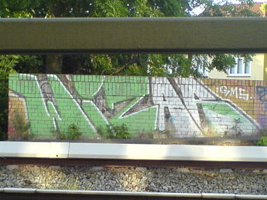 Graffiti Wall in Hamburg - Photo by Sirg - wizar, gms