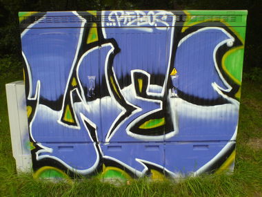 Graffiti Wall in Hamburg - Photo by Sirg - we, rebos, sober