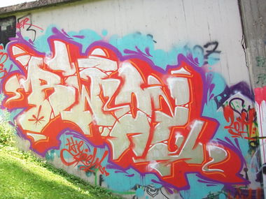 Graffiti Wall in Freiburg - Photo by Sirg - bwol (2011)