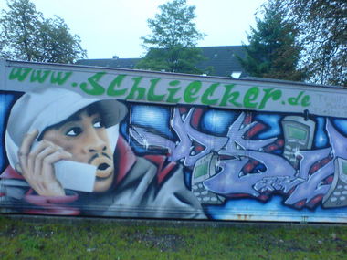 Graffiti Wall in Hamburg - Photo by Sirg - dsu, bk