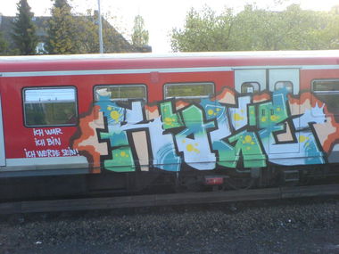 Graffiti Train - Photo by Sirg - rage, dsf