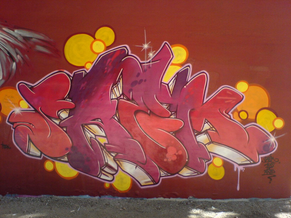 Graffiti Wall in Hamburg - Photo by Sirg - saem, wilhelmsburg