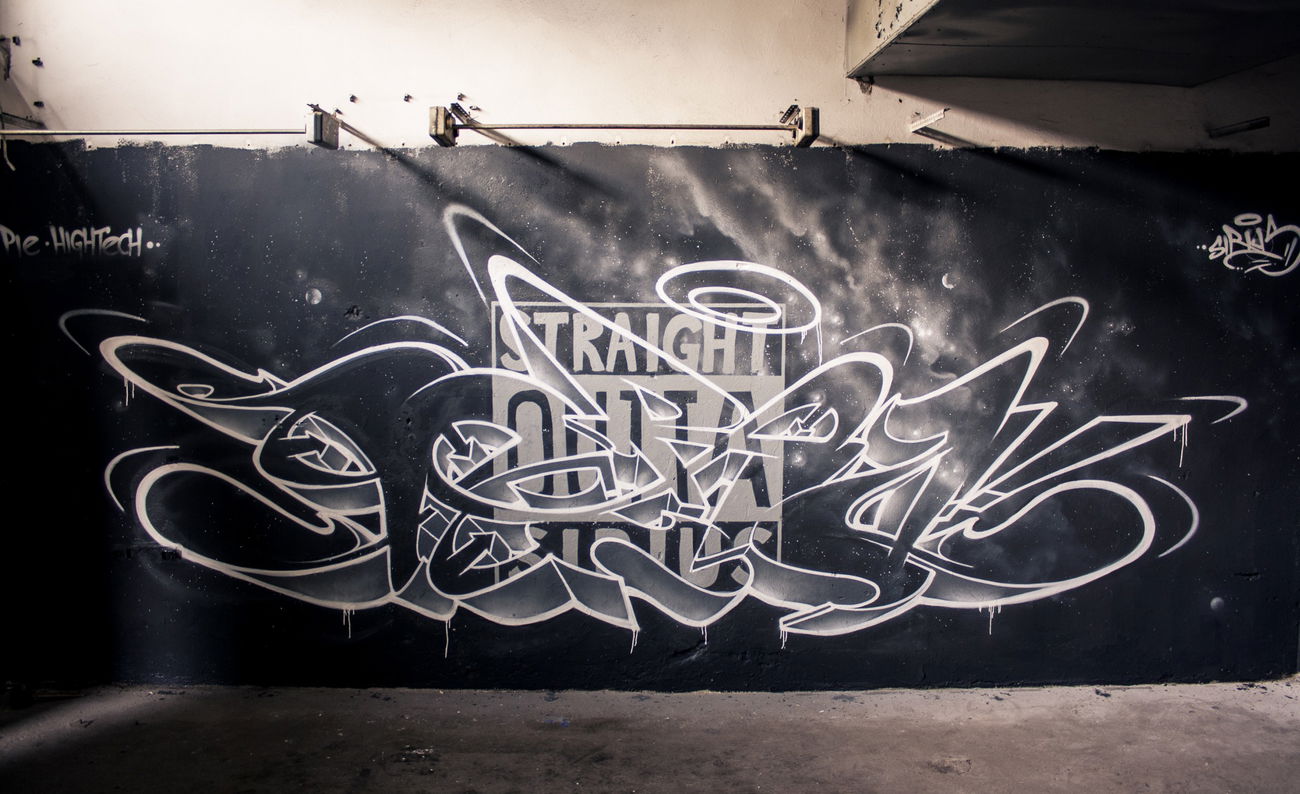 Graffiti Wall - Photo by Sirius7 - Sirius, Sera, Industrial (2015)