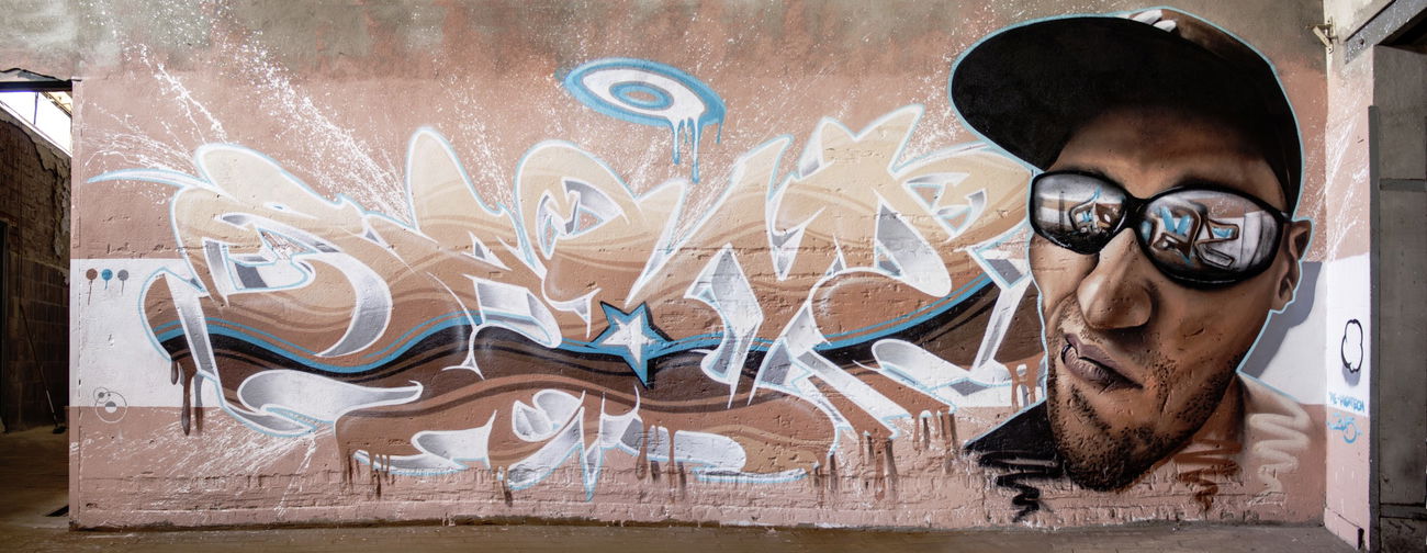 Graffiti Wall - Photo by Sirius7 - SAINT, SIRIUS, XChange (2015)