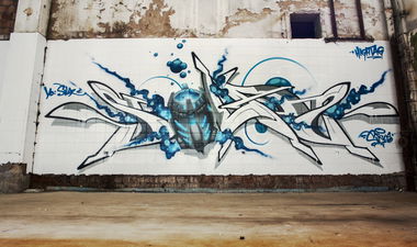Graffiti Wall - Photo by Sirius7 - SILAZ, SIRIUS, XChange (2015)