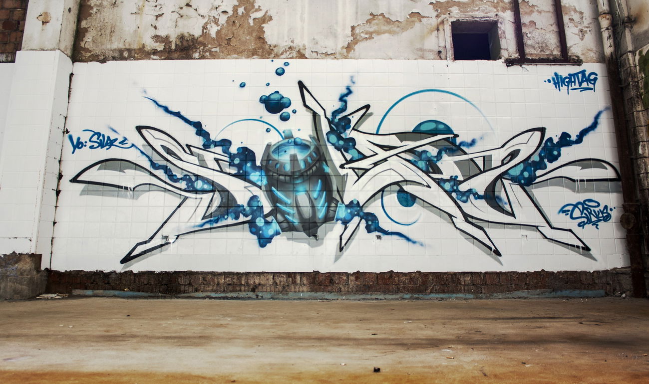 Graffiti Wall - Photo by Sirius7 - SILAZ, SIRIUS, XChange (2015)