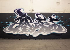 Graffiti Wall - Photo by Sirius7 - ARES, SIRIUS, FloatingStyle (2015)