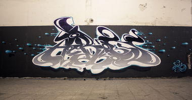 Graffiti Wall - Photo by Sirius7 - ARES, SIRIUS, FloatingStyle (2015)