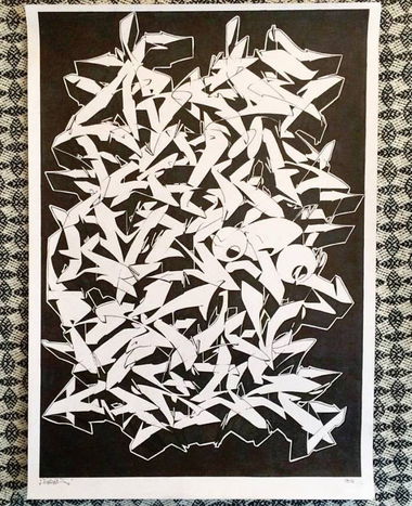 Graffiti Wall in ERFURT - Photo by Siroe - siroe, erfurt, alphabet (2016)