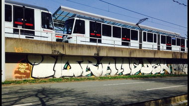 Graffiti Bombing - Photo by SixOhFive - IOR, ANG, DSK